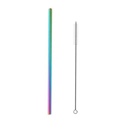 304 καλαμάκια από ανοξείδωτο ατσάλι, επαναχρησιμοποιήσιμα καλαμάκια για μπύρα, χυμό φρούτων, ποτό από ανοξείδωτο ατσάλι, μεταλλικά καλαμάκια + αξεσουάρ βούρτσας+τσάντας