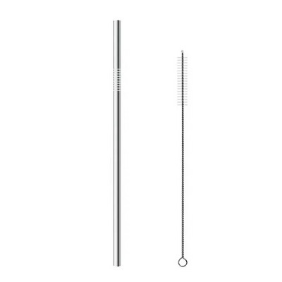 304 καλαμάκια από ανοξείδωτο ατσάλι, επαναχρησιμοποιήσιμα καλαμάκια για μπύρα, χυμό φρούτων, ποτό από ανοξείδωτο ατσάλι, μεταλλικά καλαμάκια + αξεσουάρ βούρτσας+τσάντας