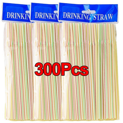Paie colorate de unică folosință din plastic Paie flexibilă de bucătărie, lapte, ceai, suc, paie de băut, pentru petrecerea de nuntă, consumabile pentru bar