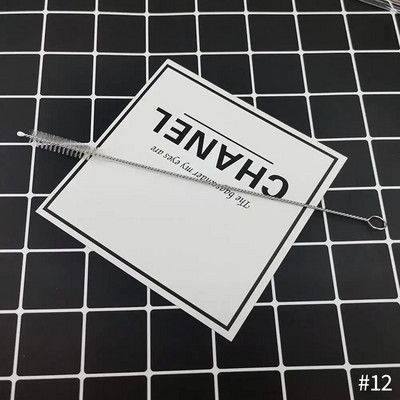 Daugkartinio naudojimo skaidraus stiklo šiaudeliai Ekologiški karščiui atsparūs didelio borosilikato geriamieji šiaudeliai, skirti sultims, pieno, kavos barų gėrimams