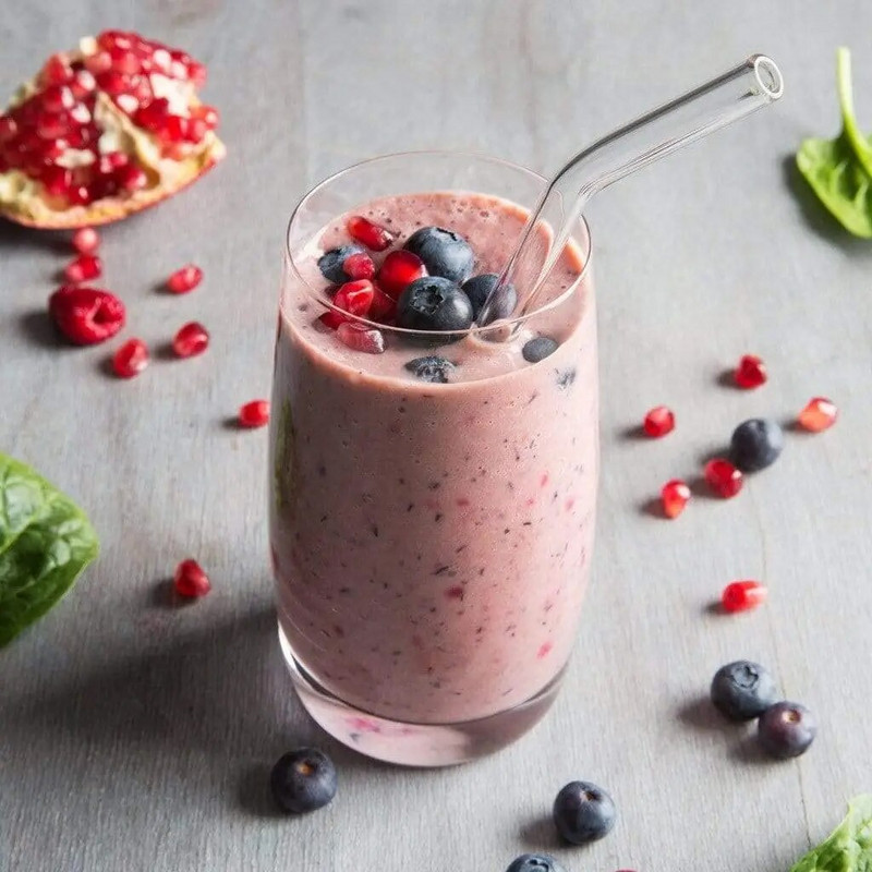 Värvilised klaaskõrred Korduvkasutatavad joogikõrred Keskkonnasõbralikud kõrge boorsilikaatklaasiga kõrreklaasid eelistavad baari jooginõusid torupidu