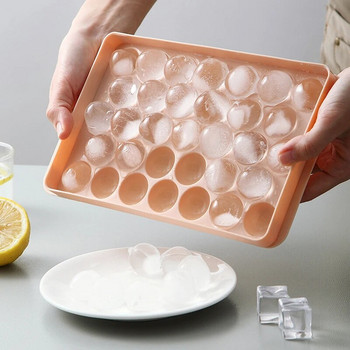 33 Ice Boll Hockey PP Mold Frozen Whisky Ball Popsicle Ice Cube Boy Tray Lollipop Δώρα κατασκευής Εργαλεία κουζίνας Αξεσουάρ