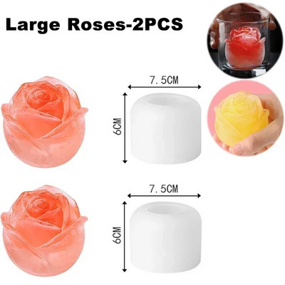 Φόρμα σιλικόνης Bear Shape Ice Cube Maker Φόρμα σοκολάτας για κέικ Καλούπι καραμέλας για ζύμη για καφέ Γάλα τσαγιού ουίσκι Φόρμα πάγου