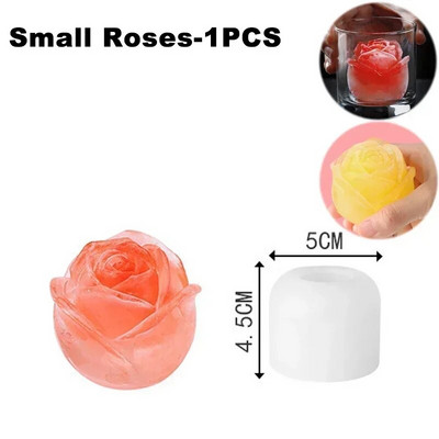 Φόρμα σιλικόνης Bear Shape Ice Cube Maker Φόρμα σοκολάτας για κέικ Καλούπι καραμέλας για ζύμη για καφέ Γάλα τσαγιού ουίσκι Φόρμα πάγου