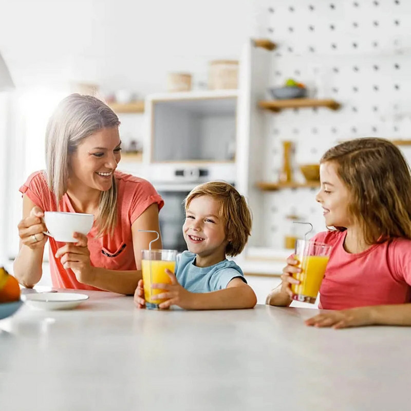 Moodsad kortsudevastased õled, korduvkasutatavad 304 roostevabast terasest joogikõrred, kumerad kõrred, mis hoiavad ära kortsude teket külili õled#F