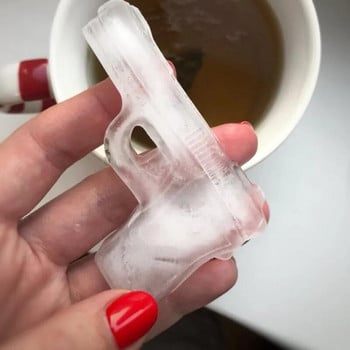 Αρχική Σελίδα Gun Bullet Skull Ice Cube Maker DIY Bullet Δίσκος για παγάκια σοκολάτα Αξεσουάρ Μπάρα φόρμας σοκολάτας Whisky Wine Ice Cream Tool Νέο