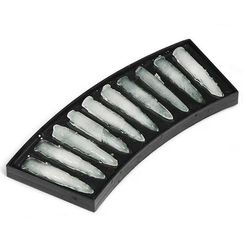 Pagrindinis pistoletas Bullet Skull ledo kubelių gaminimo mašina „pasidaryk pats“ Bullet ledo kubelių padėklas Šokolado formelių juostos priedai Viskio vyno ledų įrankis Naujas