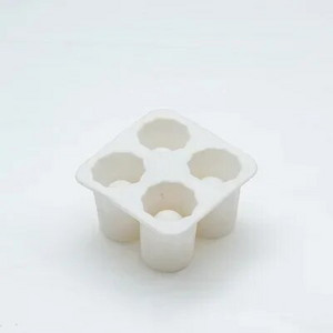 4 puodelių formos silikono ledo kubelio formelės šlifavimo stiklas IceMould ledo kubelių padėklas vasaros baras vakarėlis alus ledinis kokteilis šalto gėrimo įrankiai