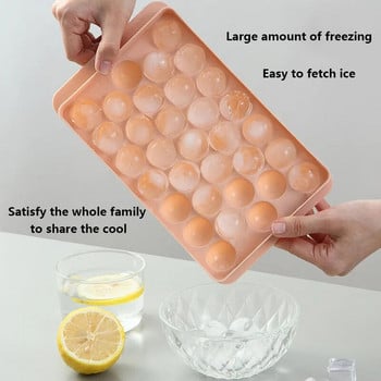 17 εκ. Ice Boll Hockey PP Mold Frozen Whisky Ball Popsicle Ice Tray Lollipop Φτιάχνοντας δώρα Εργαλεία κουζίνας Αξεσουάρ Κουτί πάγου