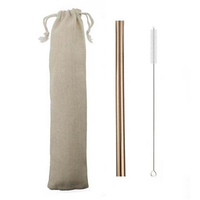 Daugkartinis geriamasis šiaudelis 304 nerūdijančio plieno šiaudelis, didelis 12 mm šiaudų metalinis šiaudelis, skirtas tapijokos perlams, pieno arbatai su švaresniu šepetėliu