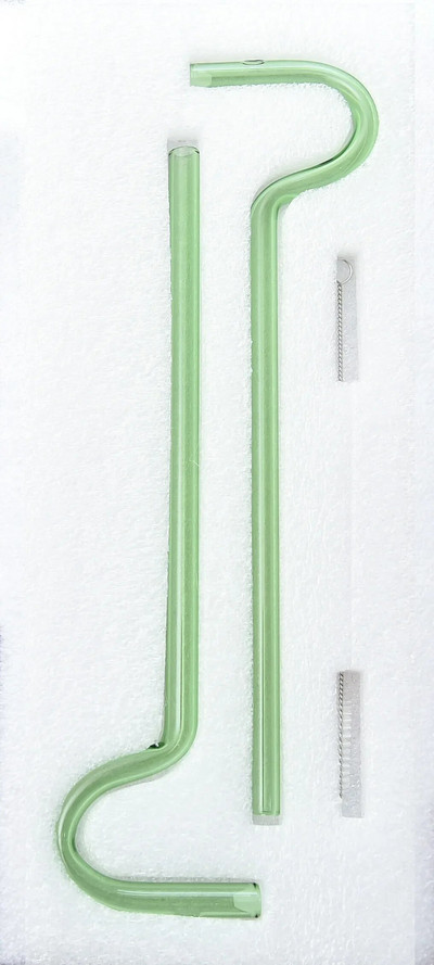 2vnt raukšlių mažinantys šiaudeliai Daugkartiniai stikliniai gėrimų šiaudeliai Senėjimą stabdantys šiaudeliai Fletą primenantis dizainas su horizontaliu kontaktu su lūpomis