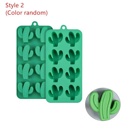 Hawaii kaktuse ananassi flamingo silikoonist jäävormide valmistaja baari peojookide külmutusvormid silikoonvormid jääkuubikuvormide jaoks