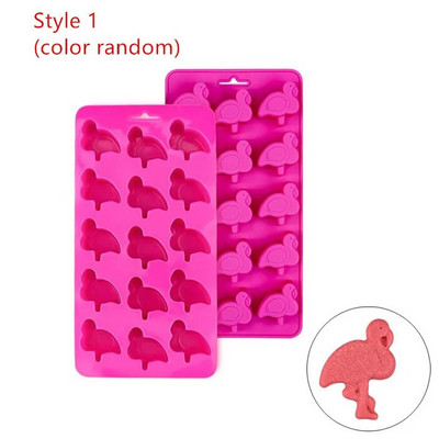 Hawaii kaktuse ananassi flamingo silikoonist jäävormide valmistaja baari peojookide külmutusvormid silikoonvormid jääkuubikuvormide jaoks