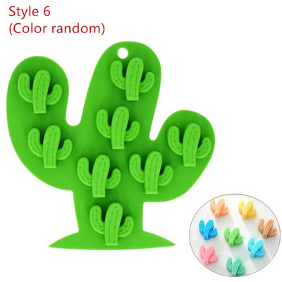 Hawaii kaktuse ananassi flamingo silikoonist jäävormide valmistaja baari peojookide külmutusvormid silikoonvormid jääkuubikuvormide jaoks