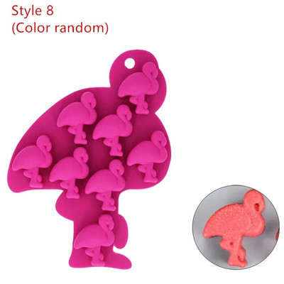 Hawaii kaktuse ananassi flamingo silikoonist jäävormide valmistaja baari peojookide külmutusvormid silikoonvormid jääkuubikuvormide jaoks