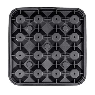 Kutija za kalupe za led s dijamantnom mrežom od 16 rešetki. Kutija za izradu silikonskih kockica leda za hranu. Stroj za izradu kalupa. Alati za vinski bar za viski