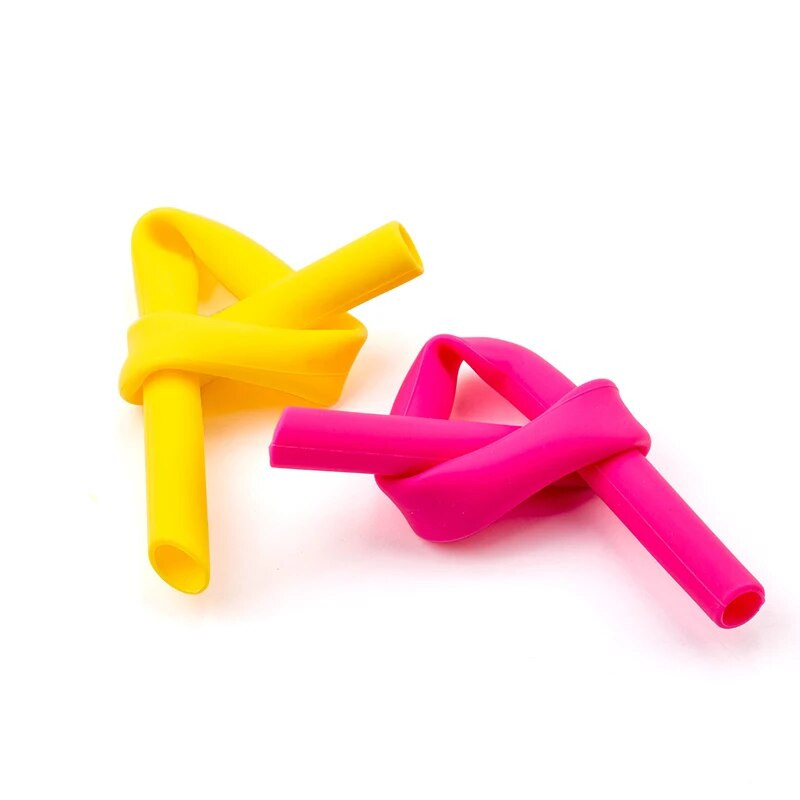 8 vnt. Daugkartinio naudojimo silikoniniai šiaudeliai maistiniai silikoniniai lankstūs, tiesūs geriamieji šiaudeliai su švaresniu šepetėliu vakarėlio baro priedu