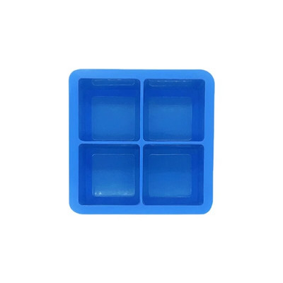 4 restiga jääkuubikuvorm ilma kaaneta Silikoonist jäämasina jäävorm viskikokteili brändi jaoks, suur Cubitera jääkandik jääkuubikuvorm