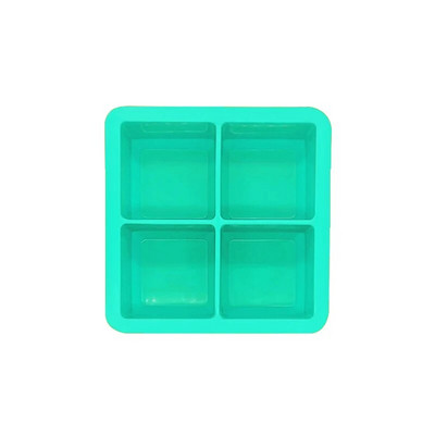 4 restiga jääkuubikuvorm ilma kaaneta Silikoonist jäämasina jäävorm viskikokteili brändi jaoks, suur Cubitera jääkandik jääkuubikuvorm