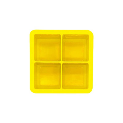 4 restiga jääkuubikuvorm ilma kaaneta Silikoonist jäämasina jäävorm viskikokteili brändi jaoks, suur Cubitera jääkandik jääkuubikuvorm