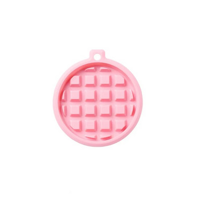 1 vnt maistinė silikoninė vaflinė forma Virtuvė Aplinkos apsauga Tortų kepimo reikmenys Širdies apvali kvadratinė forma