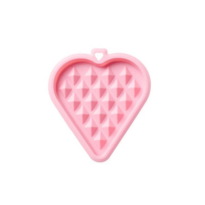 1 vnt maistinė silikoninė vaflinė forma Virtuvė Aplinkos apsauga Tortų kepimo reikmenys Širdies apvali kvadratinė forma