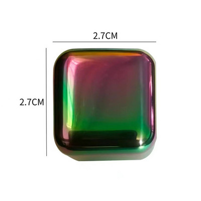 Nerūdijančio plieno ledo kubeliai Ledo blokas Daugkartiniai atšaldymo akmenukai viskio vyno gėrimui šaltam vėsinimui uolienų juostos šaldymo aušintuvas