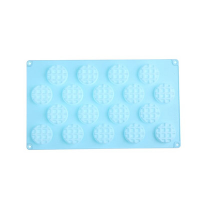 1 vnt 18 tipų silikoninė 20 ertmių vaflinių saldainių formelė pasidaryk pats stačiakampė šokolado gaminimo priemonė Kūrybinės vaflinės kepimo formos priedas