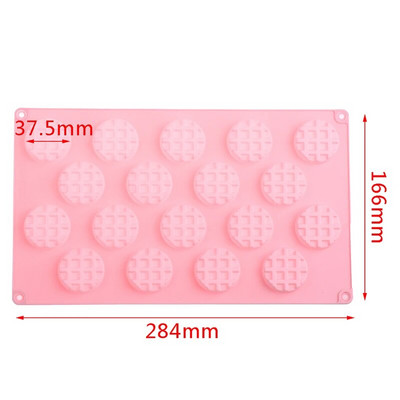 1 vnt 18 tipų silikoninė 20 ertmių vaflinių saldainių formelė pasidaryk pats stačiakampė šokolado gaminimo priemonė Kūrybinės vaflinės kepimo formos priedas