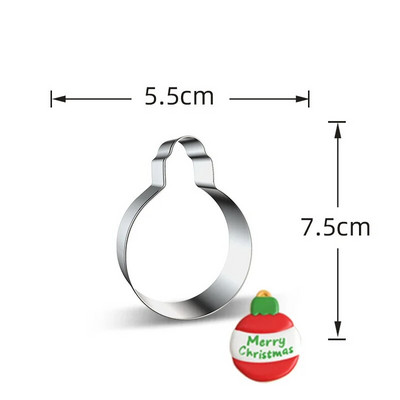 1 vnt kalėdinių sausainių formelės elniniams / sniego gniūžtėms / angelams iš nerūdijančio plieno sausainių pjaustytuvų, skirtų „Navidad“ vakarėliui „pasidaryk pats“ kepimo įrankiams