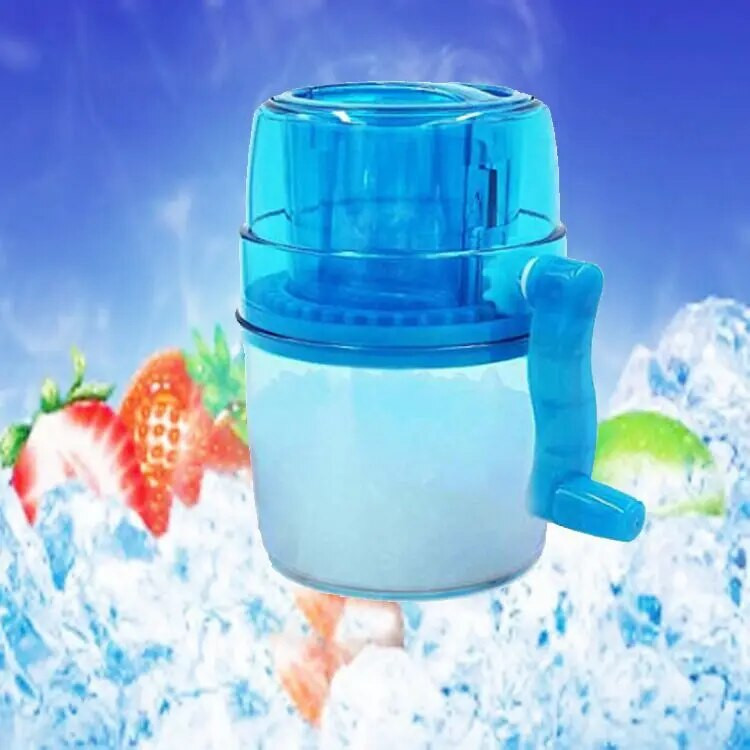 Rankena „pasidaryk pats“ ledo smulkintuvas, nešiojamasis rankinis ledo purvo gaminimo aparatas, namų sniego kūgio kokteilis, ledo blokų gamybos mašina, ledo skustuvas