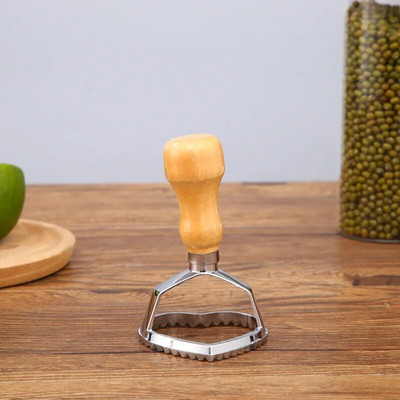 Κόφτης ζυμαρικών Κόφτης μπισκότων σφραγίδα φόρμας μεταλλική πρέσα ζύμης για ζυμαρικά ζυμαρικά Ravioli Lasagna Cutter DIY