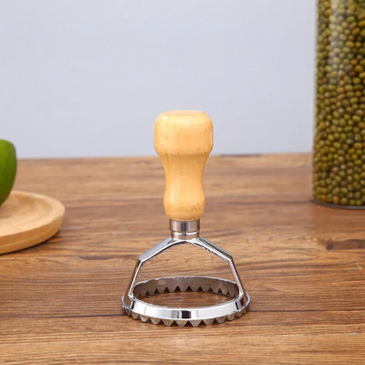 Κόφτης ζυμαρικών Κόφτης μπισκότων σφραγίδα φόρμας μεταλλική πρέσα ζύμης για ζυμαρικά ζυμαρικά Ravioli Lasagna Cutter DIY