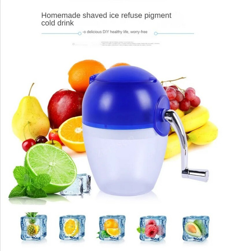 Nešiojamas rankinis ledo smulkintuvas formos rankinis švaistiklis Rankinis ledo smulkintuvas Nuskustas ledo aparatas Virtuvės baras Ledo maišytuvai Linksmi gėrimai Įrankiai