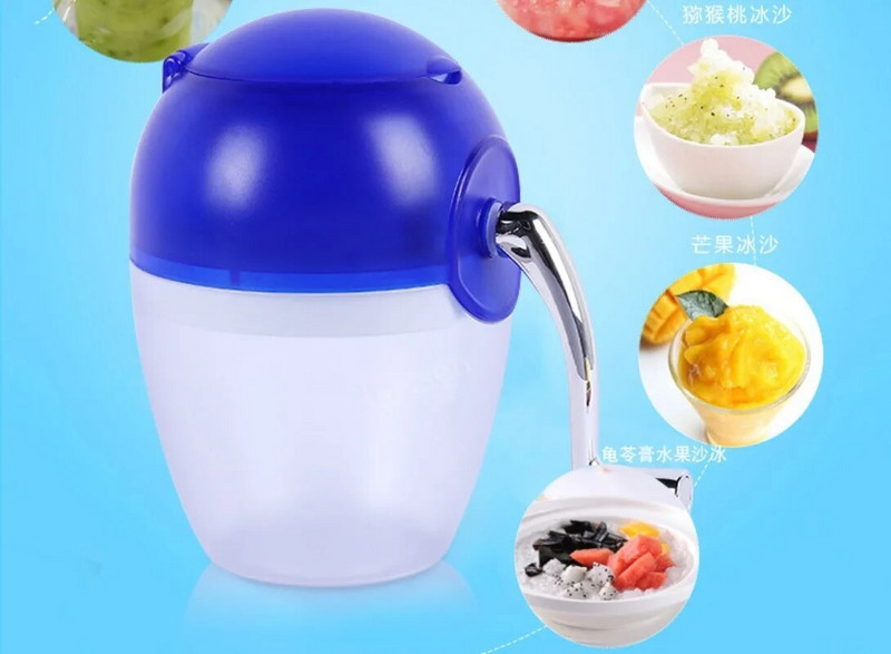 Nešiojamas rankinis ledo smulkintuvas formos rankinis švaistiklis Rankinis ledo smulkintuvas Nuskustas ledo aparatas Virtuvės baras Ledo maišytuvai Linksmi gėrimai Įrankiai