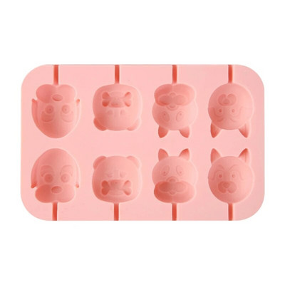 Ledinukų formavimo sausainių pjaustyklės 3D animacinių filmų Kalėdų gyvūnų kepimo įrankiai Dropship