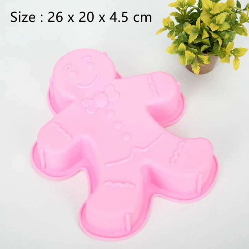 Kalėdų serijos Kalėdų eglutė didelis pyragas silikono formos torto dekoravimo įrankių rinkinys „pasidaryk pats“ putėsiai skrudinta duona kepimo skarda Duonos tešlos biskvito forma