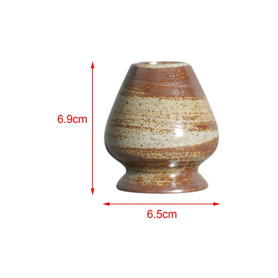 Japoniškas Matcha plaktuvo stovas arbatos ceremonija Matcha Bowl Chasen stovas virtuvės valgomajam Keraminis arbatos dubenėlio Matcha plaktuvo laikiklis