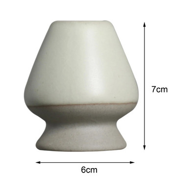 Japoniškas Matcha plaktuvo stovas arbatos ceremonija Matcha Bowl Chasen stovas virtuvės valgomajam Keraminis arbatos dubenėlio Matcha plaktuvo laikiklis