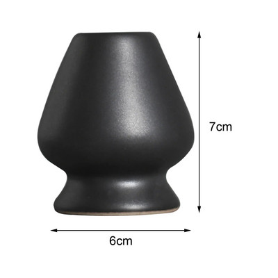 Japoniškas Matcha plaktuvo stovas arbatos ceremonija Matcha Bowl Chasen stovas virtuvės valgomajam Keraminis arbatos dubenėlio Matcha plaktuvo laikiklis