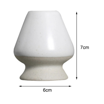 Japoniškas Matcha plaktuvo stovas arbatos ceremonija Matcha Bowl Chasen stovas virtuvės valgomajam Keraminis arbatos dubenėlio Matcha plaktuvo laikiklis