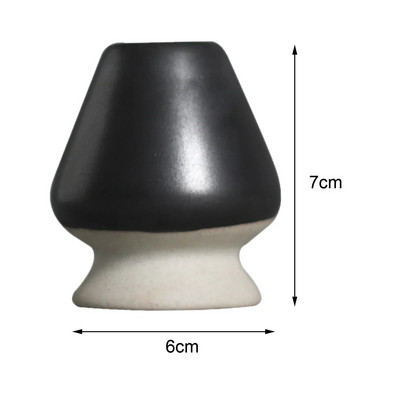 Japoniškas Matcha plaktuvo stovas arbatos ceremonija Matcha Bowl Chasen stovas virtuvės valgomajam Keraminis arbatos dubenėlio Matcha plaktuvo laikiklis