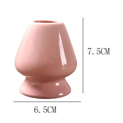 Japoniškas Matcha plaktuvo stovas arbatos ceremonija Matcha Bowl Chasen stovas virtuvės valgomajam Keraminis arbatos dubenėlio Matcha plaktuvo laikiklis