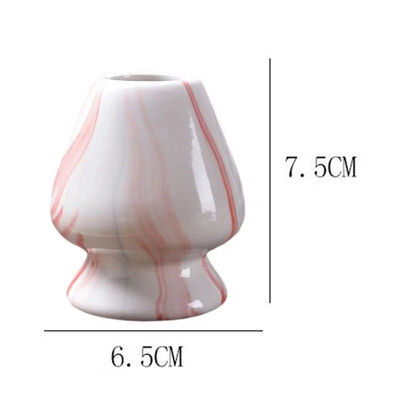 Japoniškas Matcha plaktuvo stovas arbatos ceremonija Matcha Bowl Chasen stovas virtuvės valgomajam Keraminis arbatos dubenėlio Matcha plaktuvo laikiklis