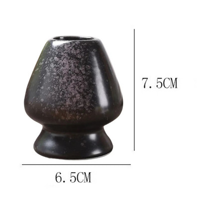 Japoniškas Matcha plaktuvo stovas arbatos ceremonija Matcha Bowl Chasen stovas virtuvės valgomajam Keraminis arbatos dubenėlio Matcha plaktuvo laikiklis