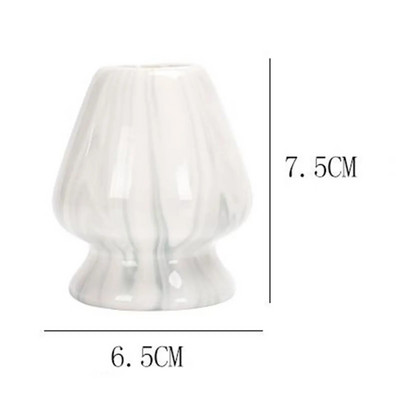 Japoniškas Matcha plaktuvo stovas arbatos ceremonija Matcha Bowl Chasen stovas virtuvės valgomajam Keraminis arbatos dubenėlio Matcha plaktuvo laikiklis