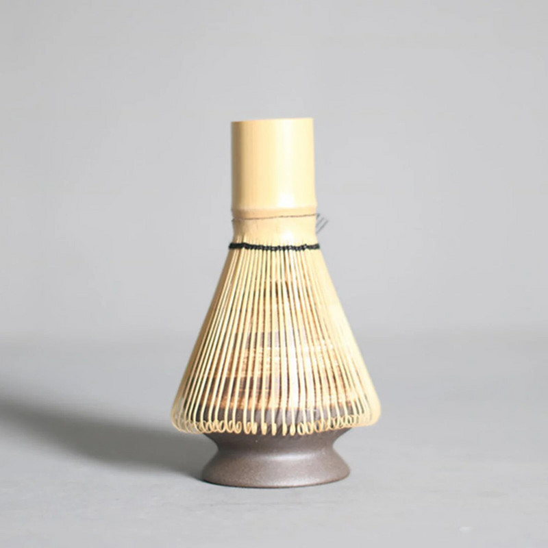 Japoniškas Matcha plaktuvo stovas arbatos ceremonija Matcha Bowl Chasen stovas virtuvės valgomajam Keraminis arbatos dubenėlio Matcha plaktuvo laikiklis