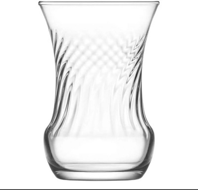 Turkijos arbatos puodelių rinkinys iš 6 aukštos kokybės stiklinių stiklinių puodelių arbatos puodeliai Tradicinis Naudojamas Maroko Senoji Persija Pagaminta Turkijoje