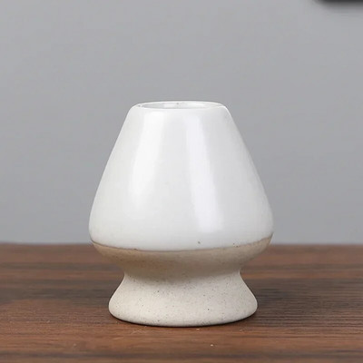 Japoniška keramika Matcha Žalioji arbata Chasen laikiklis stovas dubuo Bambuko plaktuvas malūnėlio šepečiai Arbatos įrankiai laikiklis Arbatos priedai Arbatos indai