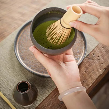 Четка за чай Matcha Baiben Li Song Dynasty Tea Ordering BlenderTool Matcha Bowl Бамбукова поставка Tea Dial Четки за разбъркване Бамбукова четка